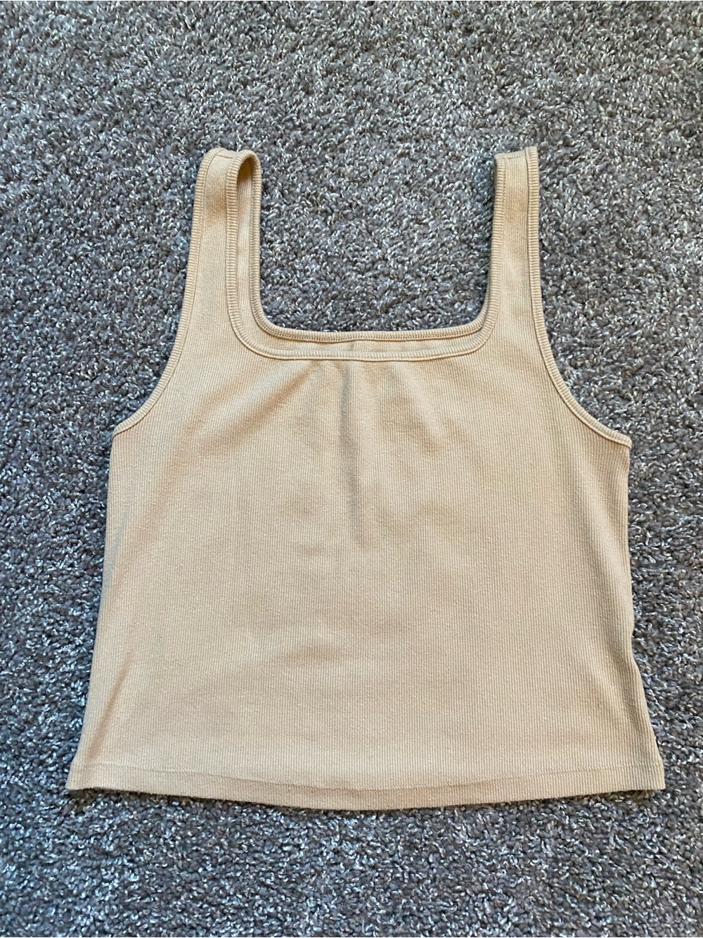 Old Navy Ribbed Square Neck Tank Top